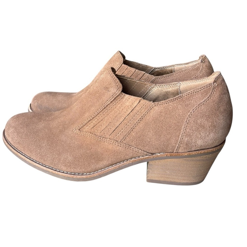 Earth Jalin Block Heel Casual Booties,color cognac Size11 - Picture 2 of 6